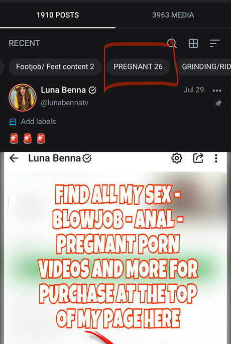 lunabennatv pornstar art galleries