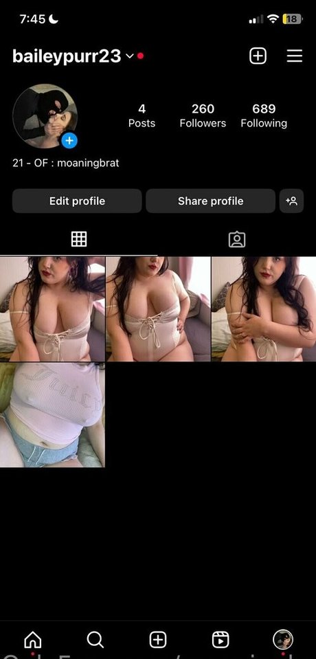 moaningbrat model pornographic pictures