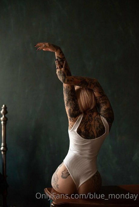 blue monday best model photo