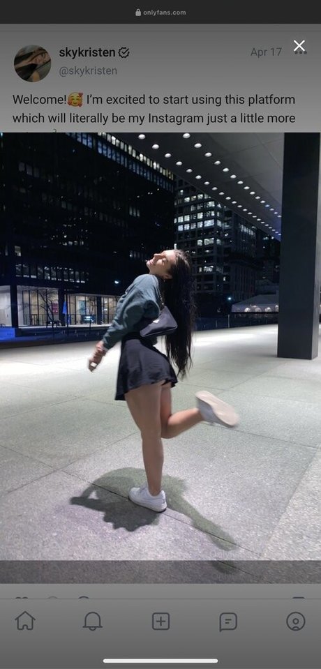 Sky Kristen art model archive