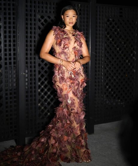 Storm Reid naked model photo