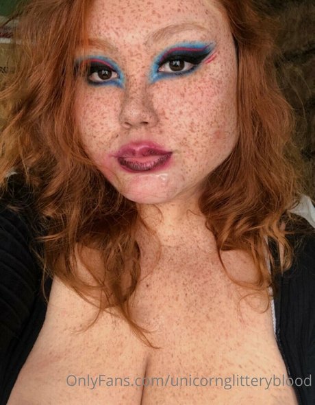 Unicornglitteryblood perfect star image