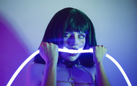 Cyberpunkgirl model top image