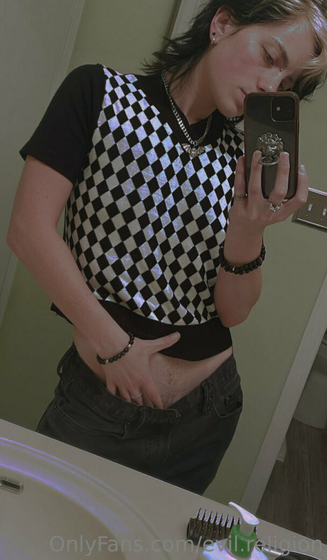 evil religion exclusive model picture