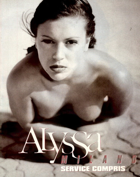 Alyssa Milano model nude img