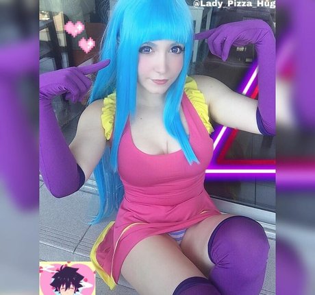 lady pizza hug star nice pictures