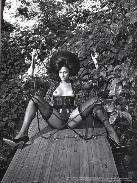 Eva Mendes exclusive model image