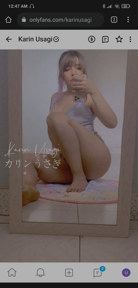Karin Usagi naked model images