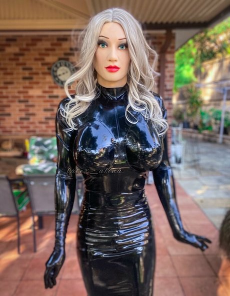 latex alina exclusive pornstar image
