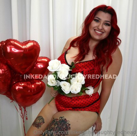 inkedandnaughtyredhead star top photo