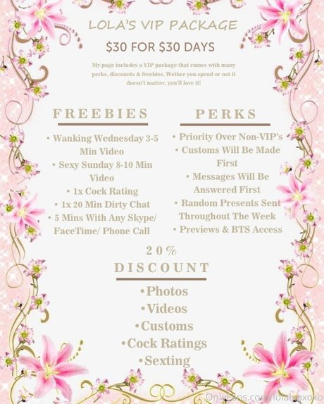 lolalxoxoxo top model photo