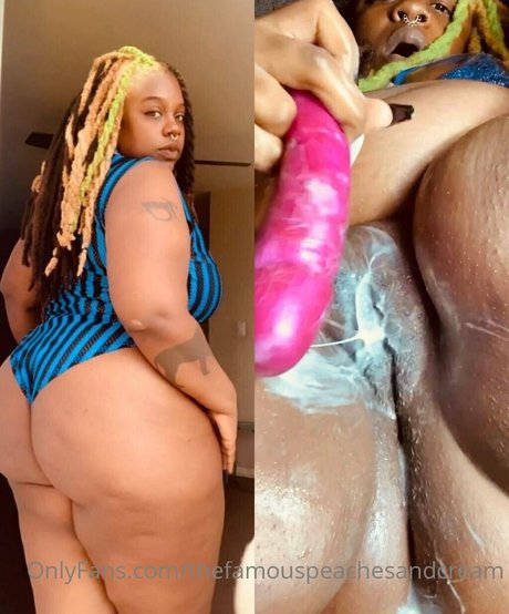 thefamouspeachesandcream model art pic