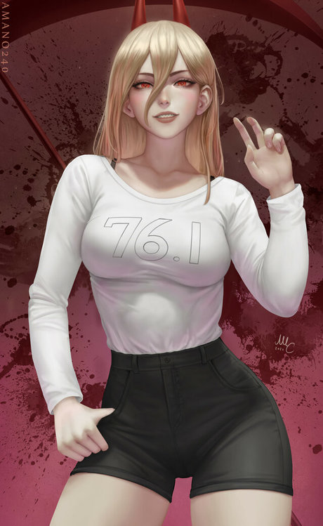 Chainsaw Man erotic star pic