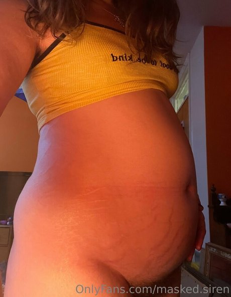 masked siren adult model pic