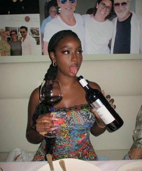 Justine Skye naked pornstar photo