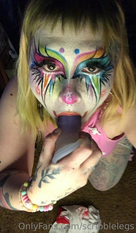 scribblelegs exclusive model photo