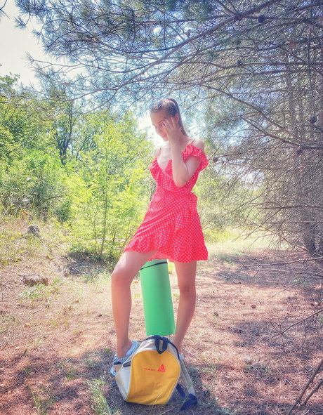 Elle Tan exklusive kunst foto