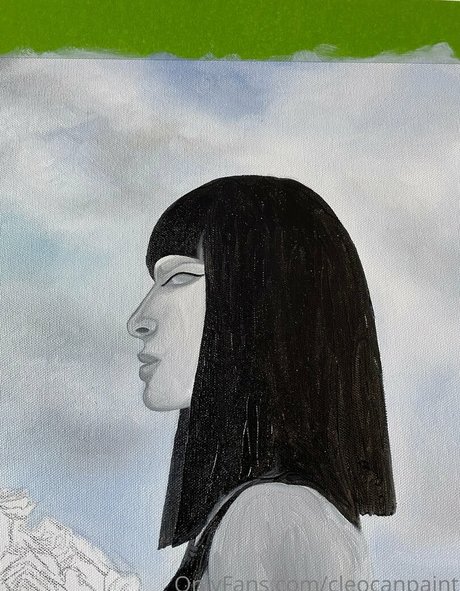 cleopatracanpaint heiße sexy bild