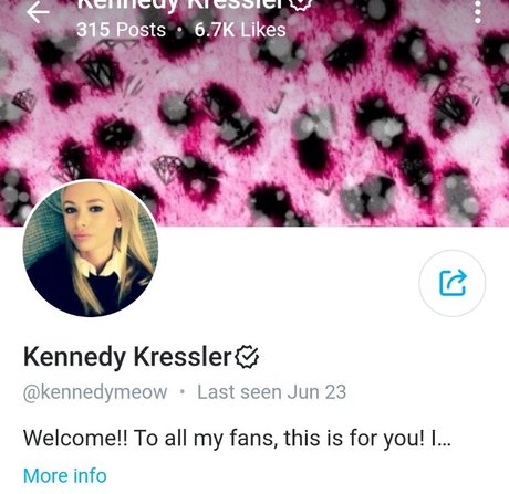 Kennedymeow xxx hübsche bild