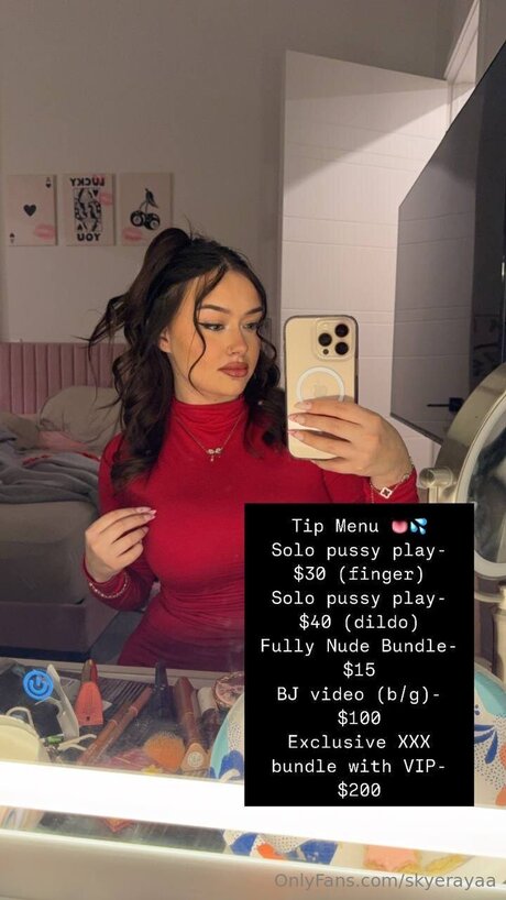 Skyerayaa heiße sex foto