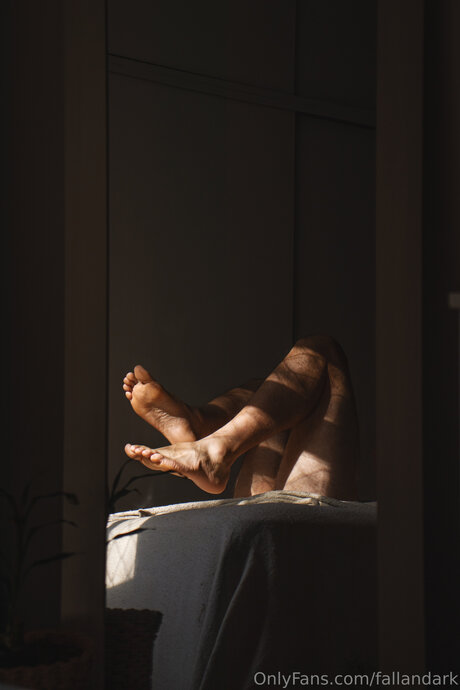 Fallandark perfekte nackten foto