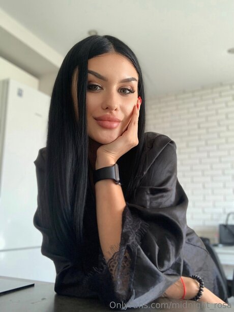 Midnight Rosa hübsche hd fotos