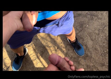 Topless Psychic heiße schöne bild