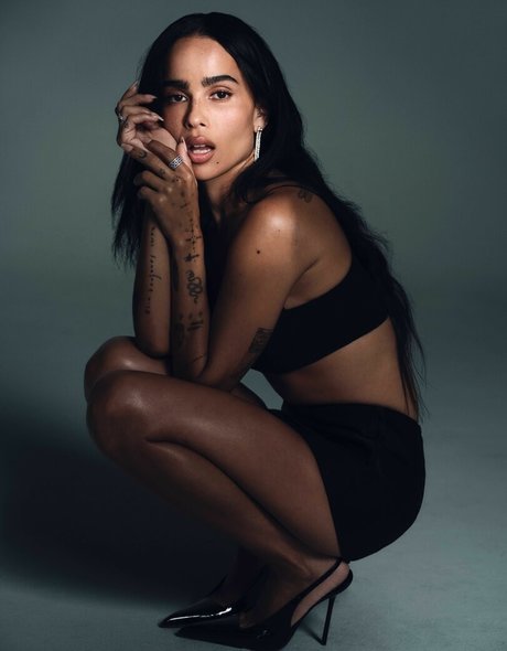 Zoe Kravitz kunst pornografische archiv