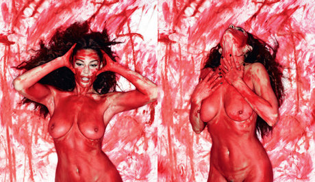 Kelly Brook kunst erotische galerien