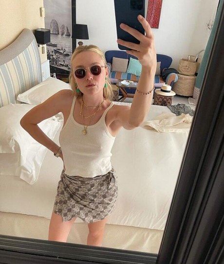 Dakota Fanning exklusive kunst foto