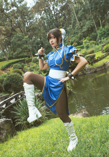 Chun Li Cosplay top freie bild