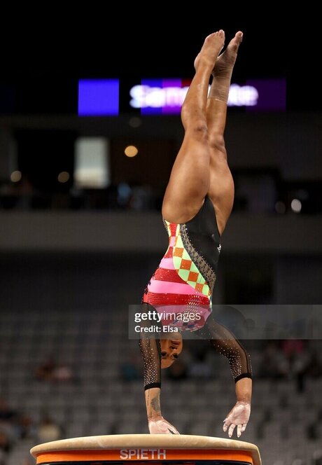 Jordan Chiles model hübsche foto