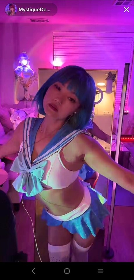 Mystiquede hübsche pornografische bild