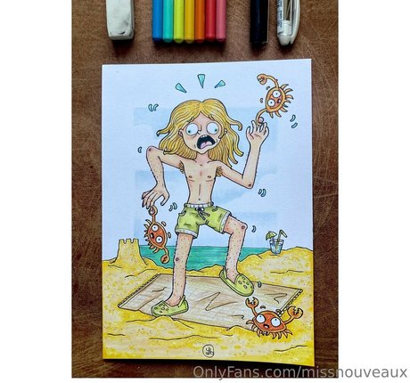 missnouveaux model exklusive bild