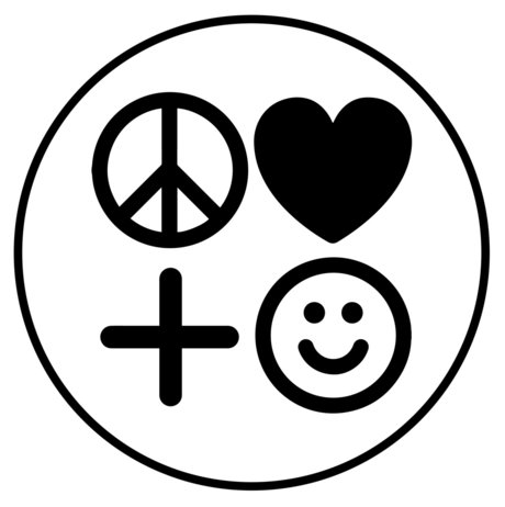 Peace Love and Happiness Club perfekte freie archiv