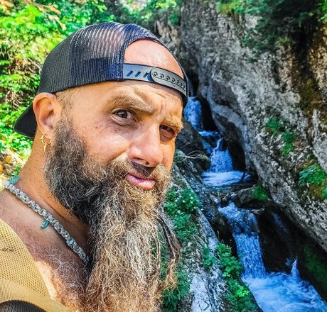 Beardedsnack heiße kunst foto