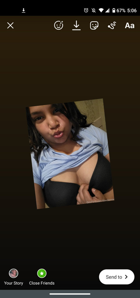 BBW Dannie_ erotische nackte foto