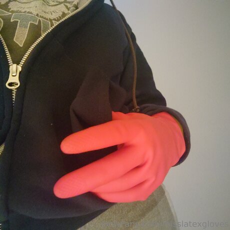 Miss Latex GLoves erwachsene perfekte bilder