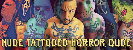 Matt Deimos Nude Tattooed Horror Dude pornostar akt fotos