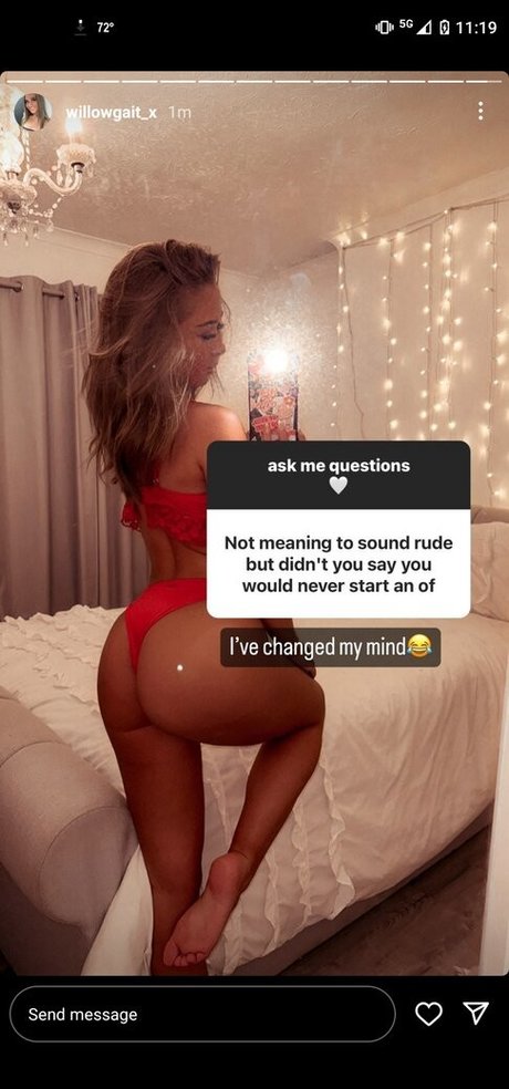 WillowGait X model kunst galerie