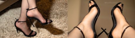 Real Rose Feet heiße foto