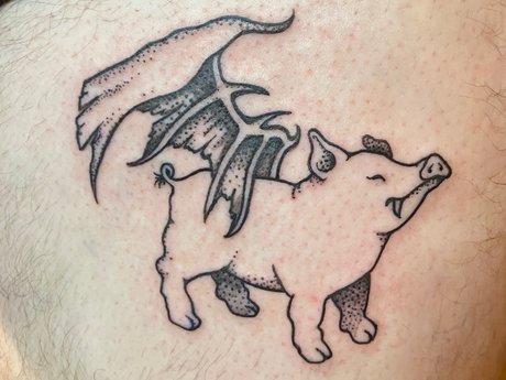 The Inked Pig erwachsene heiße fotos