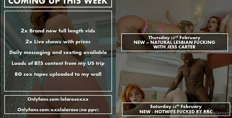 xxxlolarose top nackte galerie