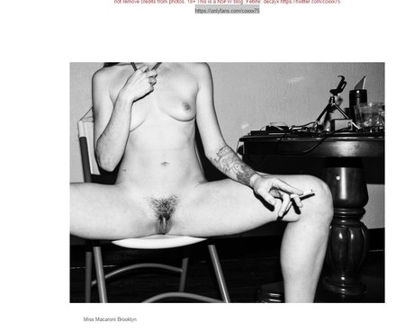 MissMacaroni schauspielerin pornographische fotos