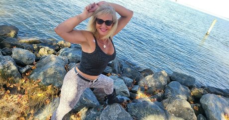 rebafitness perfekte erwachsene bild