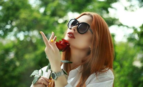 meri ginger exklusive hübsche bild