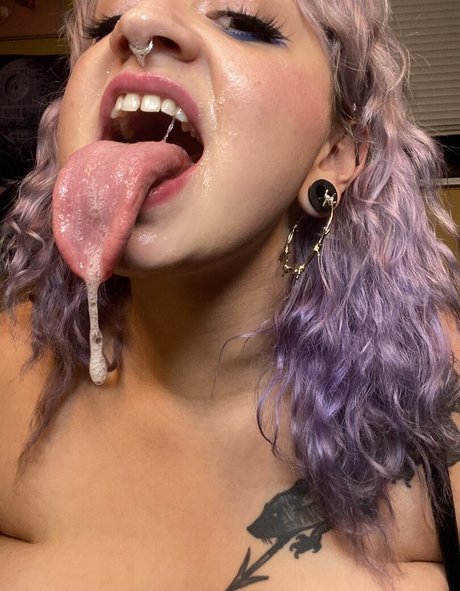 Long Tongue Fetish heiße erotische foto