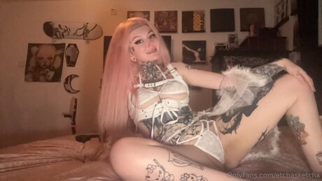 Etchasketchx kunst pornografische foto