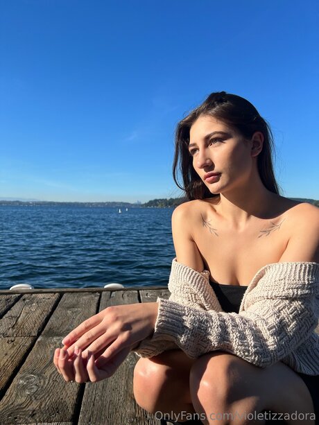 Violetizzadora nacktheit schöne bild