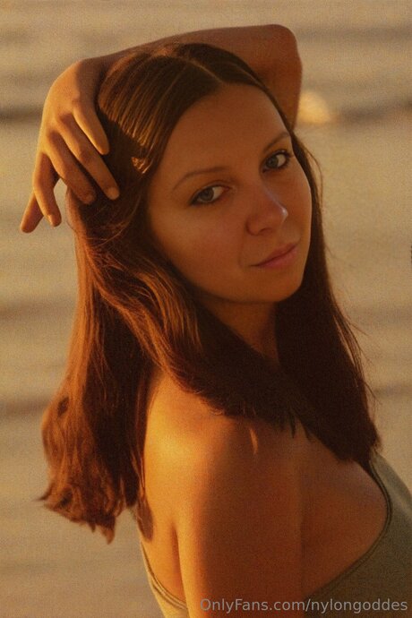 Nylongoddes nacktheit freie bild